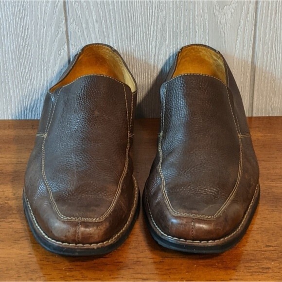 Sandro Limited Leather Driving Loafers Made In Brazil SZ 12D EUC 17029LV - Picture 2 of 7